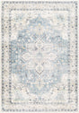 Surya Erin Ern-2320 Off-White, Light Silver, Light Grey, Slate, Silver, Metallic - Silver Rug.