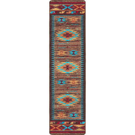 American Dakota Espuela Turquoise Rug