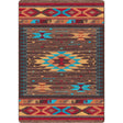 American Dakota Espuela Turquoise Rug