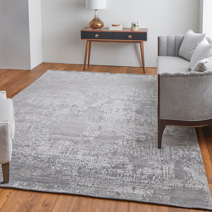 Feizy Eastfield Eas6989F Gray Area Rug