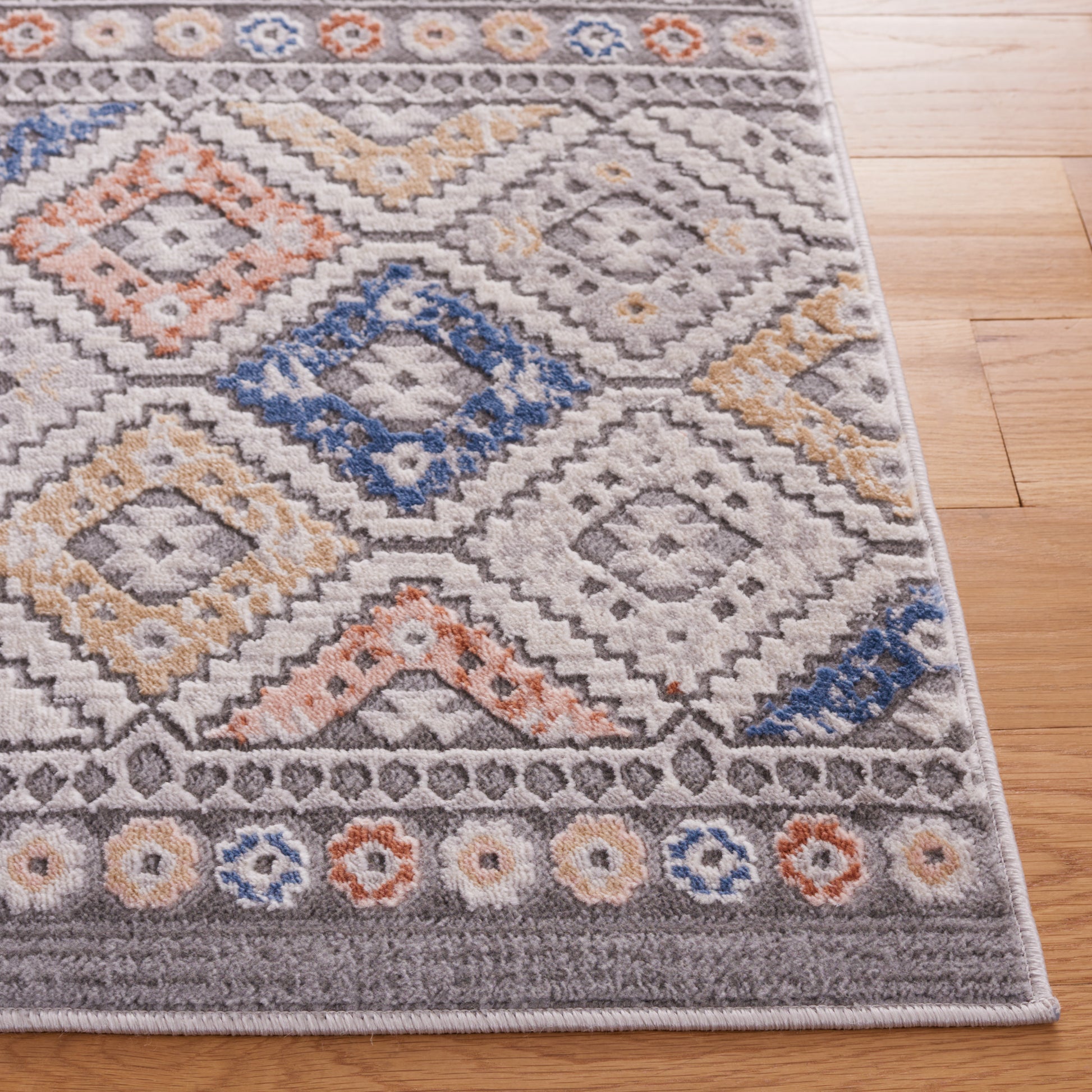 Safavieh Eternal Etl202F Grey/Blue Rust Area Rug