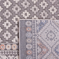 Safavieh Eternal Etl202F Grey/Blue Rust Area Rug