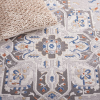 Safavieh Eternal Etl216F Grey/Blue Rust Area Rug