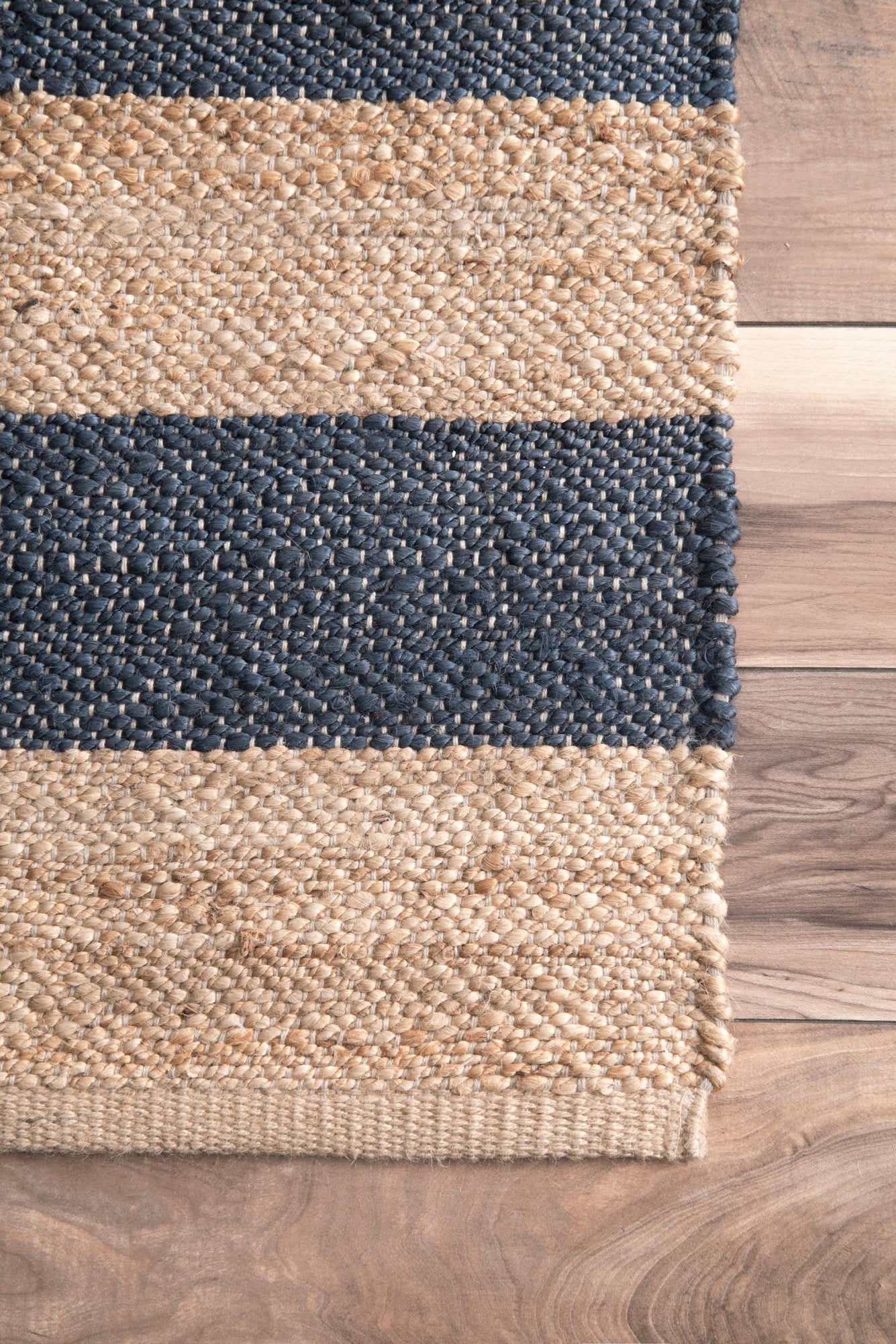 Nuloom Alisia Stripes Tadr03B Denim Area Rug