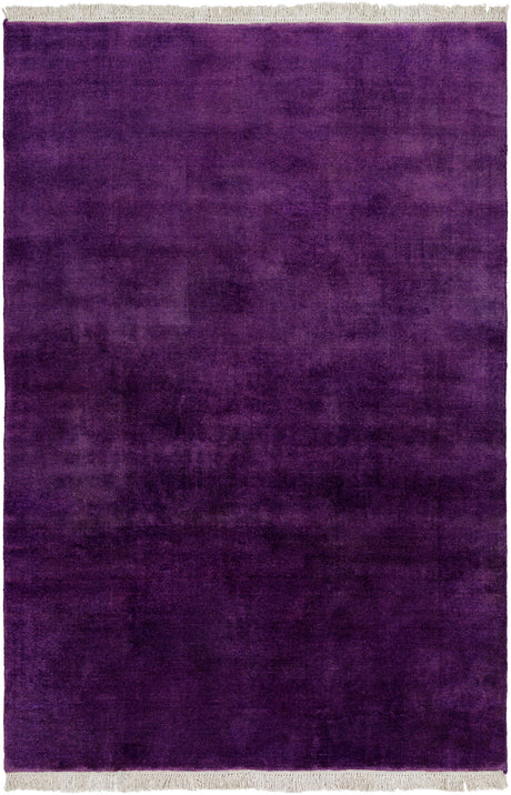 Surya Evergreen Evg-2300 Dark Purple, Eggplant Rug.