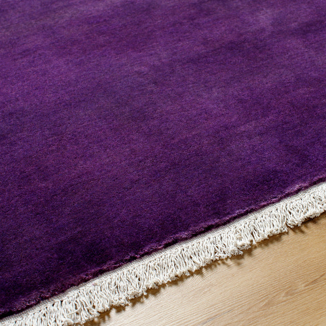 Surya Evergreen Evg-2300 Dark Purple, Eggplant Rug.