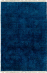 Surya Evergreen Evg-2304 Midnight Blue, Marine Blue Rug.