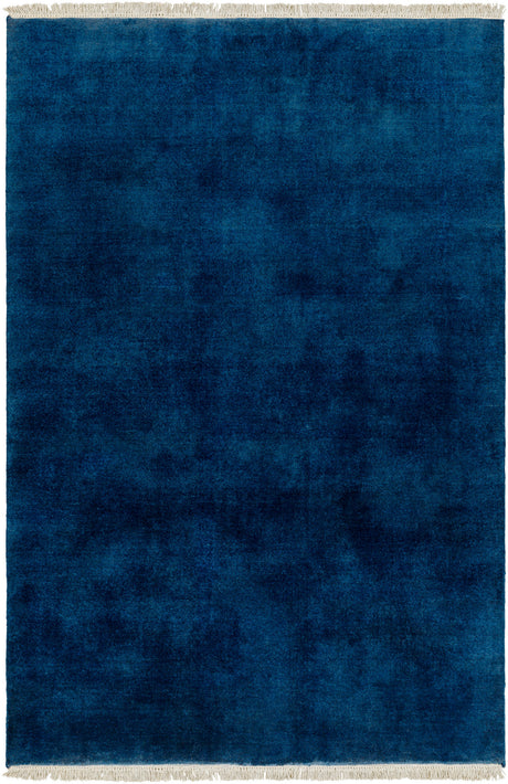 Surya Evergreen Evg-2304 Midnight Blue, Marine Blue Rug.