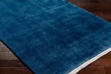 Surya Evergreen Evg-2304 Midnight Blue, Marine Blue Rug.