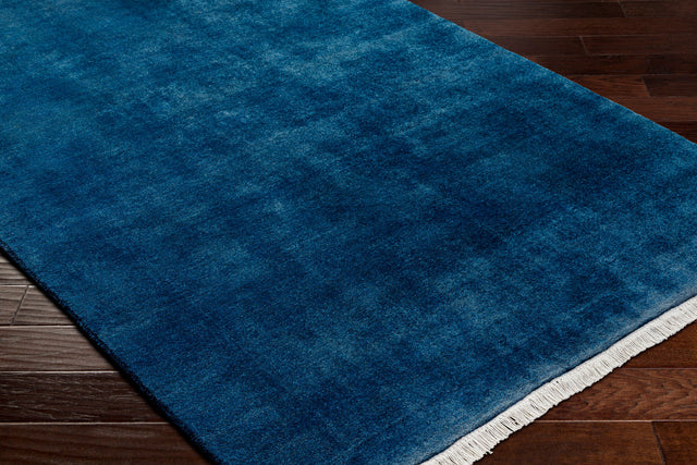 Surya Evergreen Evg-2304 Midnight Blue, Marine Blue Rug.