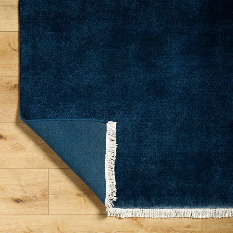 Surya Evergreen Evg-2304 Midnight Blue, Marine Blue Rug.