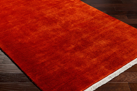 Surya Evergreen Evg-2306 Dark Red Rug.