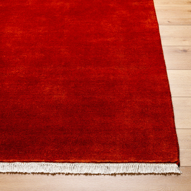 Surya Evergreen Evg-2306 Dark Red Rug.