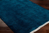 Surya Evergreen Evg-2311 Midnight Blue, Marine Blue Rug.
