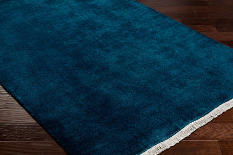 Surya Evergreen Evg-2311 Midnight Blue, Marine Blue Rug.