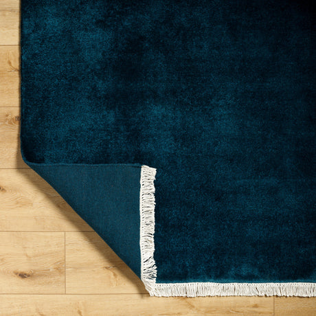 Surya Evergreen Evg-2311 Midnight Blue, Marine Blue Rug.