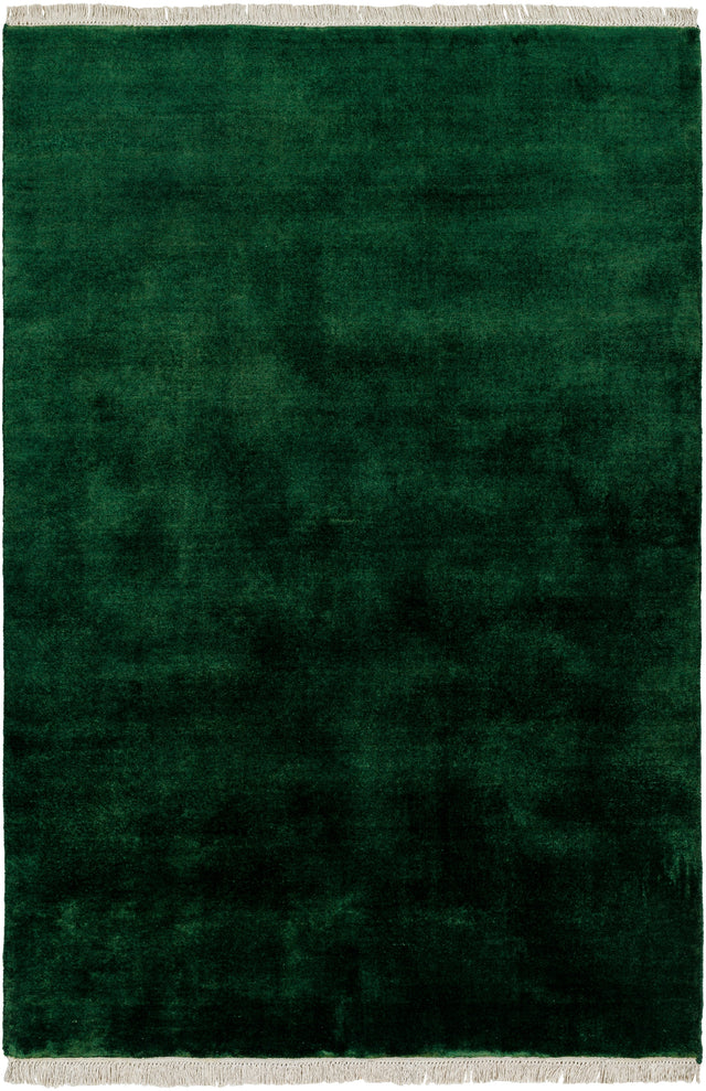 Surya Evergreen Evg-2313 Midnight Green, Onyx, Jet Black, Ash Rug.