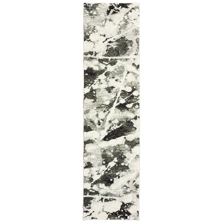 Oriental Weavers Sphinx Evolution 8035B Charcoal/White Rugs