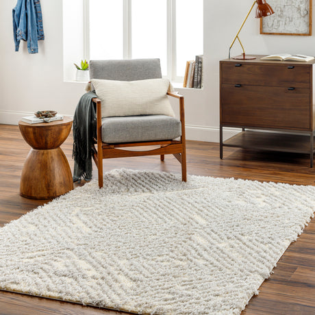 Surya Everton Plus Evp-2312 Light Gray, Gray Rug.