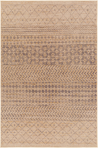 Surya Ez Jute Ezt-2300 Khaki, Camel, Natural, Old Lavender Area Rug