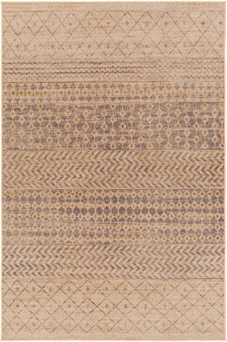 Surya Ez Jute Ezt-2300 Khaki, Camel, Natural, Old Lavender Rug.