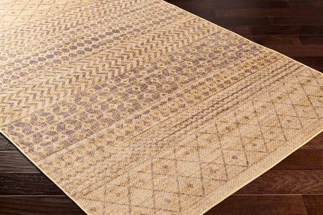 Surya Ez Jute Ezt-2300 Khaki, Camel, Natural, Old Lavender Rug.