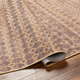 Surya Ez Jute Ezt-2300 Khaki, Camel, Natural, Old Lavender Rug.