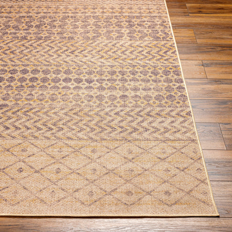 Surya Ez Jute Ezt-2300 Khaki, Camel, Natural, Old Lavender Rug.