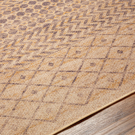 Surya Ez Jute Ezt-2300 Khaki, Camel, Natural, Old Lavender Rug.