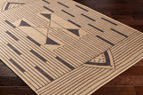 Surya Ez Jute Ezt-2302 Khaki, Dark Grey, Eggplant Rug.