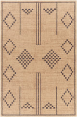 Surya Ez Jute Ezt-2303 Khaki, Natural, Camel Rug.