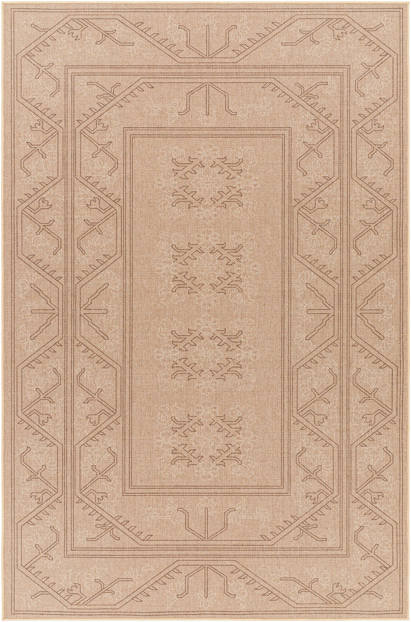 Surya Ez Jute Ezt-2304 Khaki, Camel, Natural Area Rug