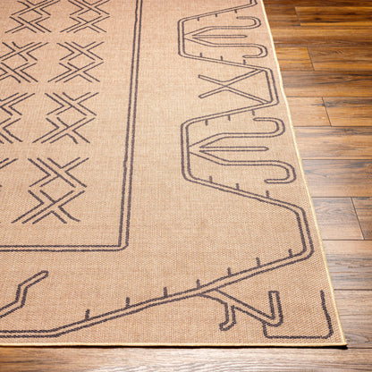 Surya Ez Jute Ezt-2305 Khaki, Camel Area Rug