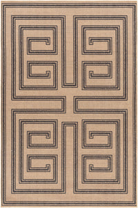 Surya Ez Jute Ezt-2307 Khaki, Steel Grey, Eggplant Area Rug