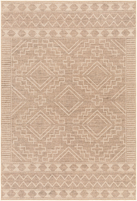 Surya Ez Jute Ezt-2311 Khaki, Natural Rug.