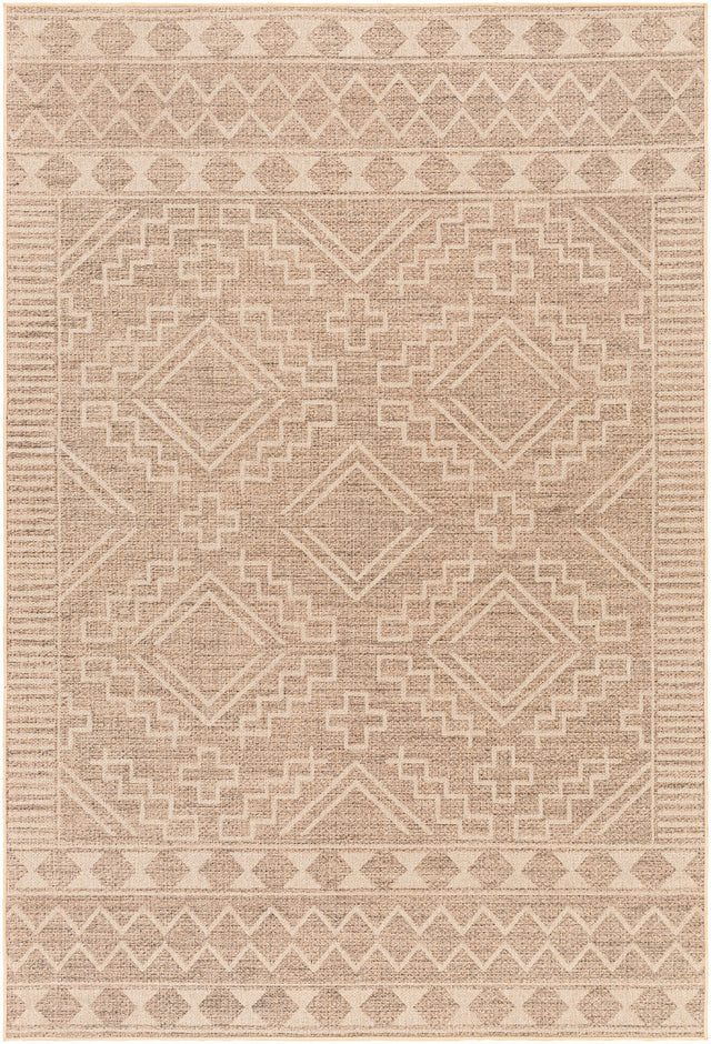 Surya Ez Jute Ezt-2311 Khaki, Natural Rug.