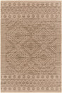 Surya Ez Jute Ezt-2312 Sage, Khaki, Nickel, Natural Rug.