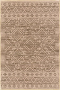 Surya Ez Jute Ezt-2312 Sage, Khaki, Nickel, Natural Area Rug