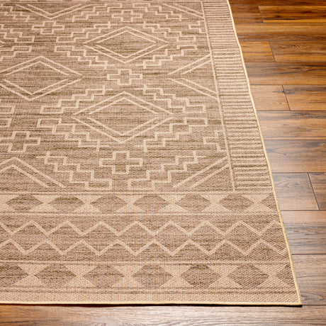 Surya Ez Jute Ezt-2312 Sage, Khaki, Nickel, Natural Rug.