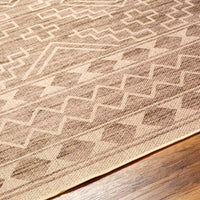 Surya Ez Jute Ezt-2312 Sage, Khaki, Nickel, Natural Area Rug