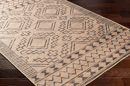 Surya Ez Jute Ezt-2313 Khaki, Grey, Rose Gold, Nickel Area Rug