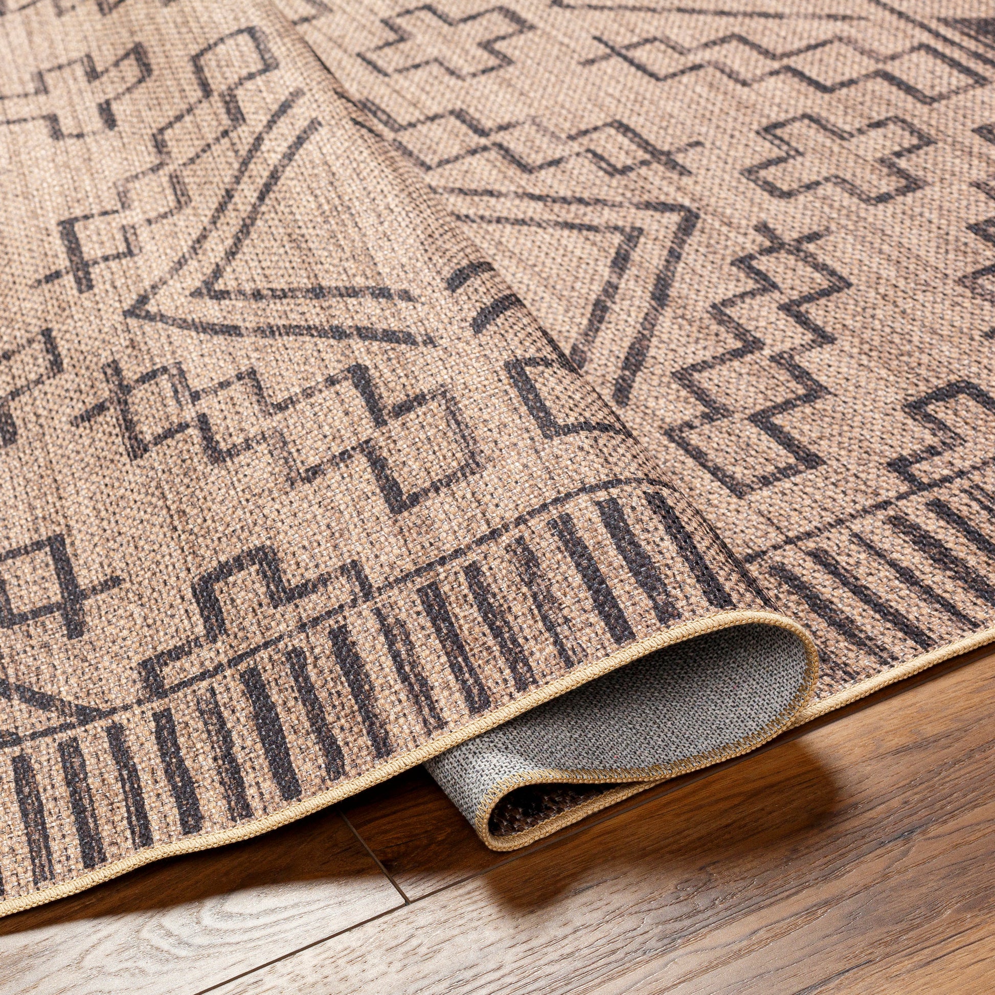 Surya Ez Jute Ezt-2313 Khaki, Grey, Rose Gold, Nickel Area Rug