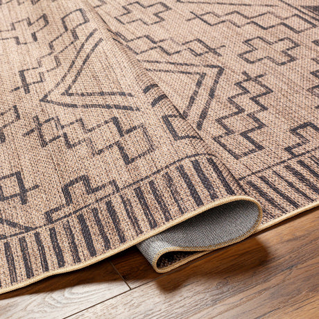 Surya Ez Jute Ezt-2313 Khaki, Grey, Rose Gold, Nickel Rug.