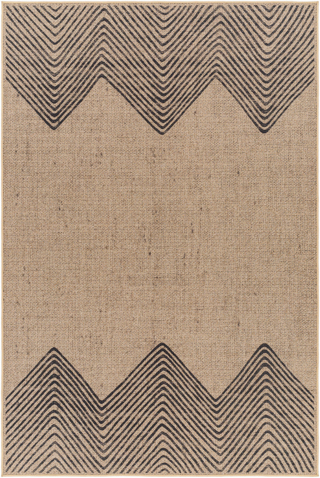 Surya Ez Jute Ezt-2314 Khaki, Grey Rug.