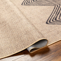 Surya Ez Jute Ezt-2314 Khaki, Grey Area Rug