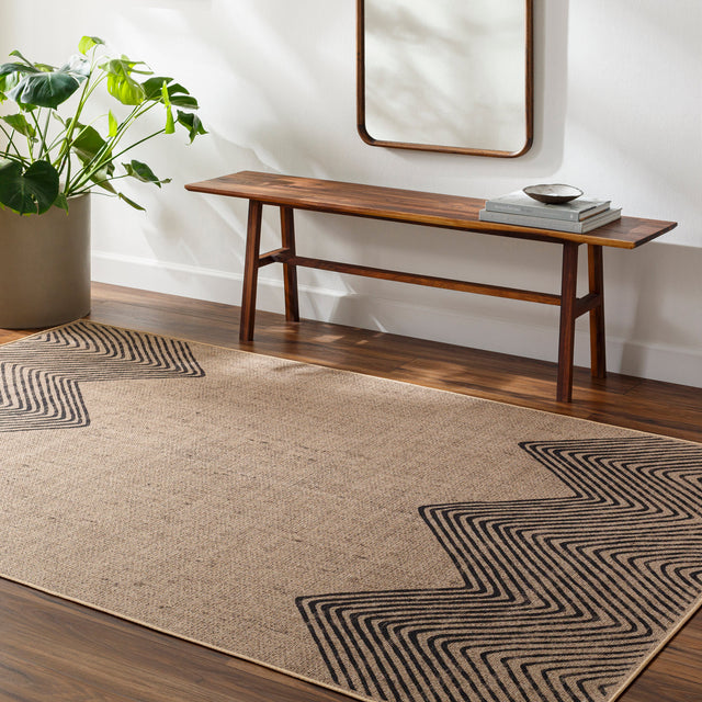 Surya Ez Jute Ezt-2314 Khaki, Grey Rug.