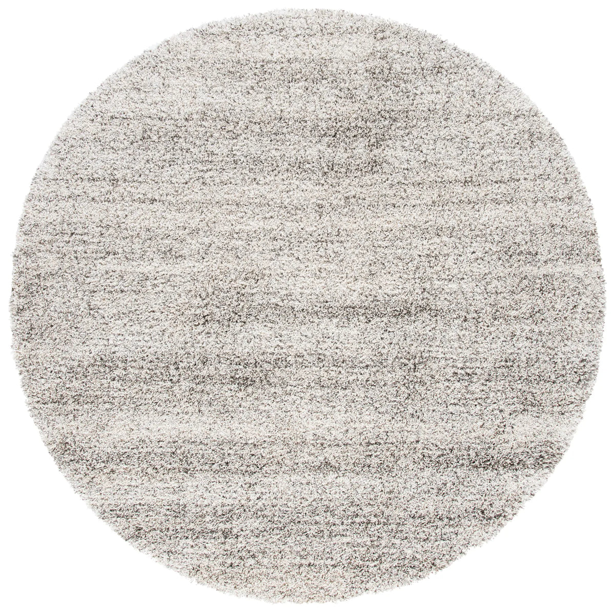 Safavieh Hudson Shag 5'-3" x 5'-3" Rug in Ivory / Grey