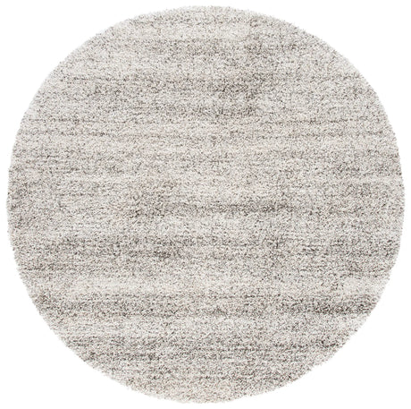 Safavieh Hudson Shag 5'-3" x 5'-3" Rug in Ivory / Grey