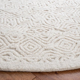 Safavieh Textural 6'-0" x 6'-0" Rug in Ivory