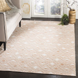 Safavieh Montauk 5'-0" x 8'-0" Rug in Peach / Ivory